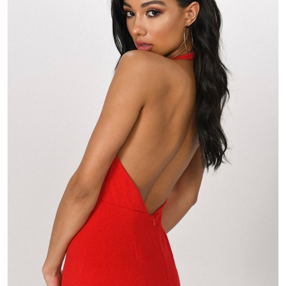 Hailey Halter Maxi Dress - Picture 4 of 8